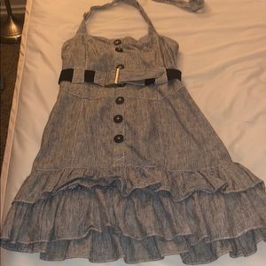 Denim pin up girl dress.